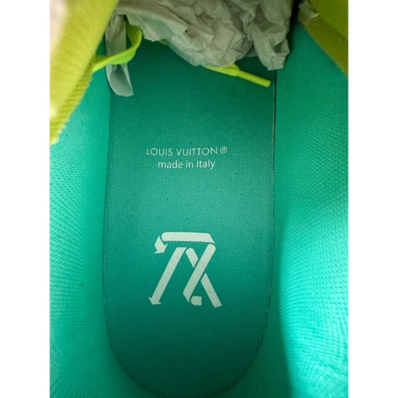 Louis Vuitton White & Red Paris Exclusive Trainer - Picture 6 of 7